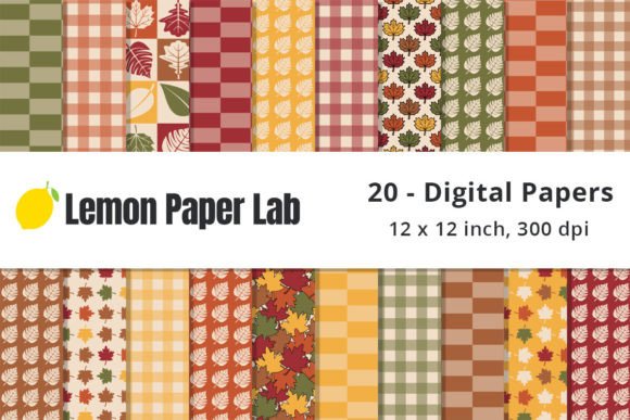 Autumn Digital Patterns