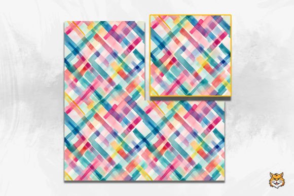 Autumn Plaid Patterns Seamless Pattern 1: A Versatile Design for Modern Creativity
