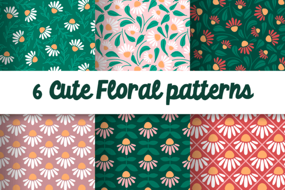 Bright Cute Floral Patterns