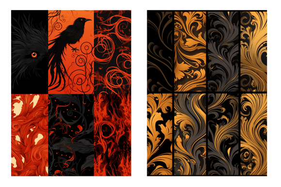 Eerie Elegance Patterns