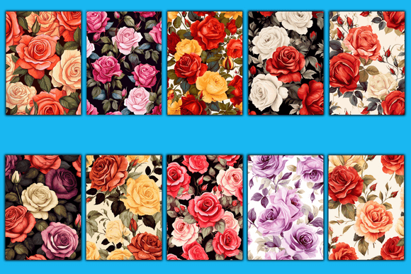 Roses Patterns: A Creative Resource for Crafting and Design